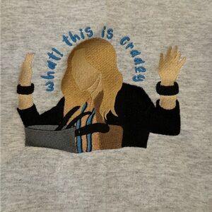 Yelena Hawkeye avengers embroidered sweater